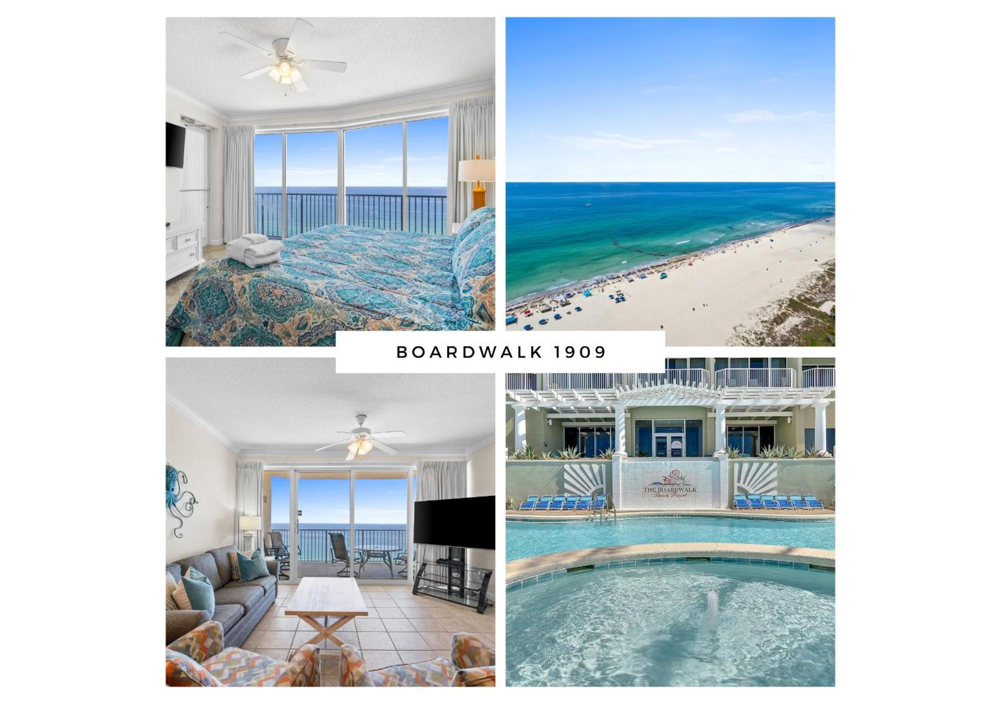 Boardwalk Beach Resort #1909 By Book That Condo ปานามาซิตี้บีช ภายนอก รูปภาพ